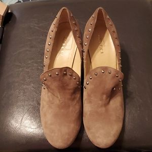 EUC Sesto Meucci Tan Heels Size 11